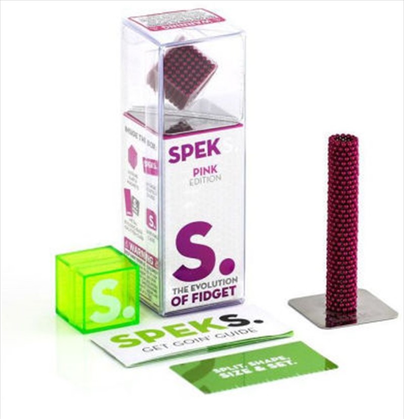 Solid Pink Speks Building Magnets/Product Detail/Fidget & Sensory