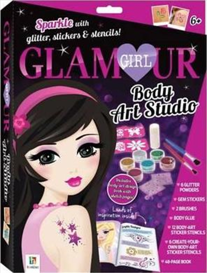 Glamour Girl Body Art Studio Kit (Small Format)/Product Detail/Kids Activity Books