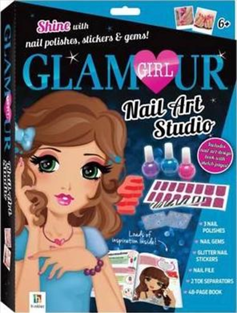 Glamour Girl Nail Art Studio Kit (Small Format)/Product Detail/Arts & Crafts Supplies