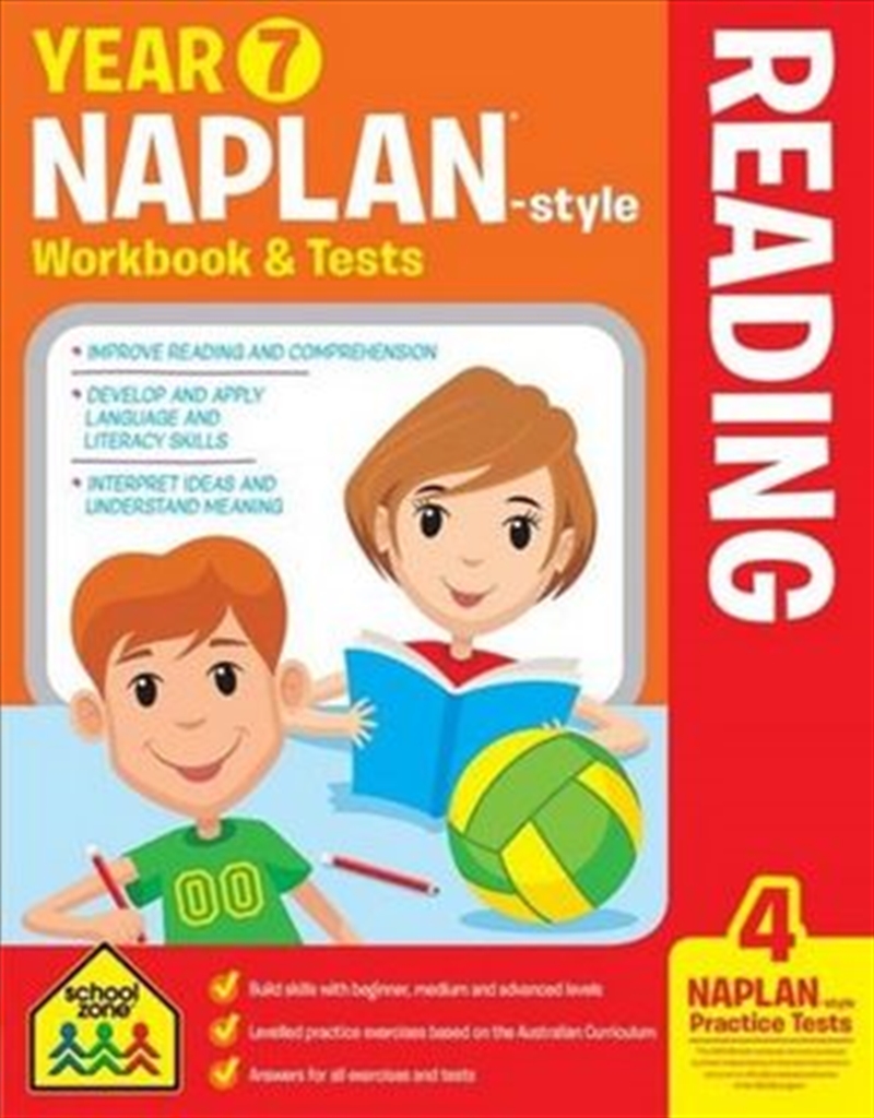Year 7 NAPLAN - Style Reading Workbook and Tests : School Zone/Product Detail/Children