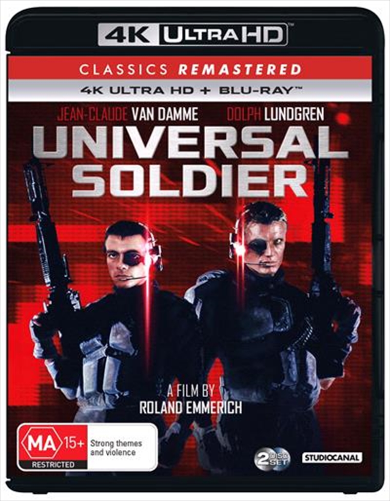 Universal Soldier  Blu-ray + UHD - Classics Remastered/Product Detail/Action