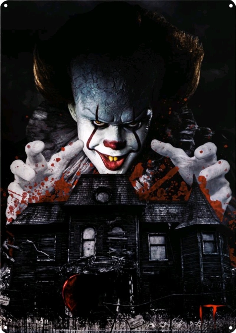 It (2017) - Pennywise Tin Sign/Product Detail/Posters & Prints