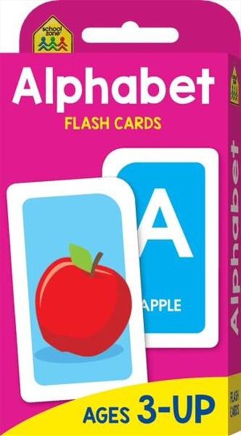 Alphabet : School Zone Flash Cards | Paperback Book