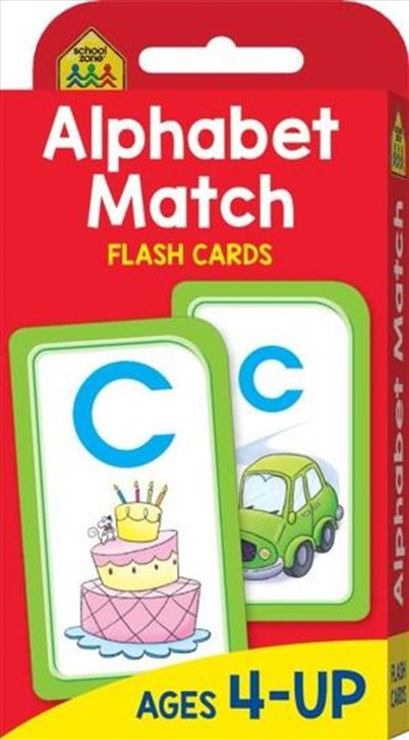 Alphabet Match : School Zone Flash Cards/Product Detail/Card Games