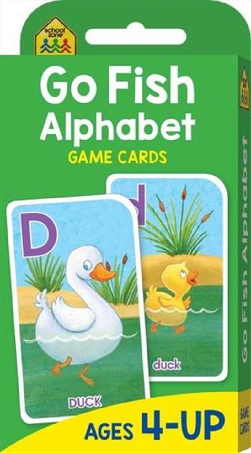 Go Fish Alphabet : School Zone Game Cards/Product Detail/Card Games