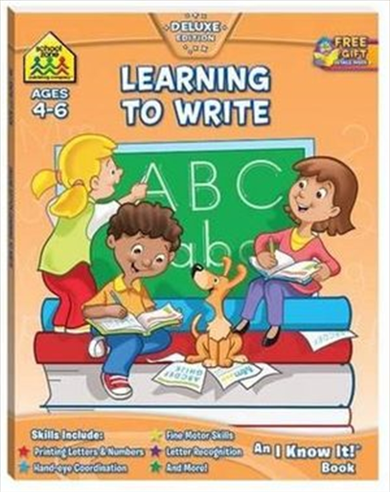 Learning to Write : Ages 4 - 6 - An I Know It! Book | Games