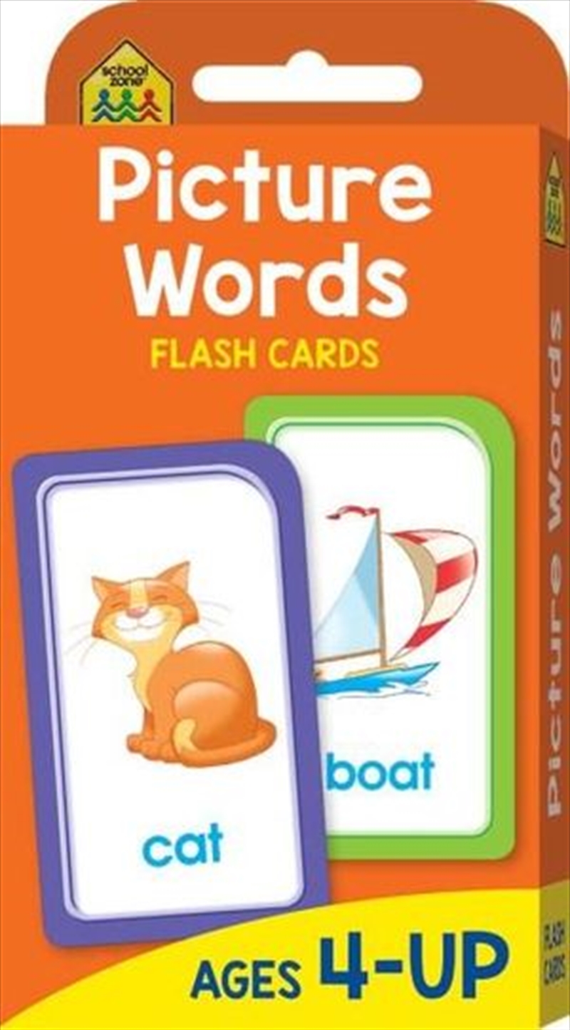 Picture Words : School Zone Flashcards | Games