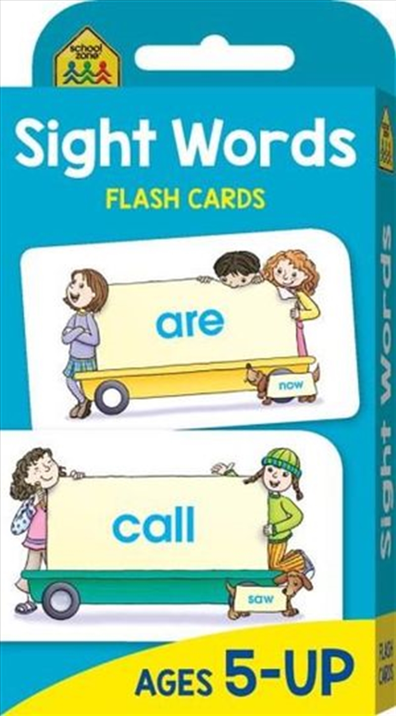 Sight Words : School Zone Flash Cards/Product Detail/Card Games