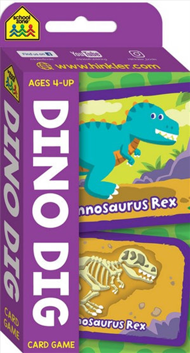 School Zone Dino Dig Flash Card Game/Product Detail/Card Games