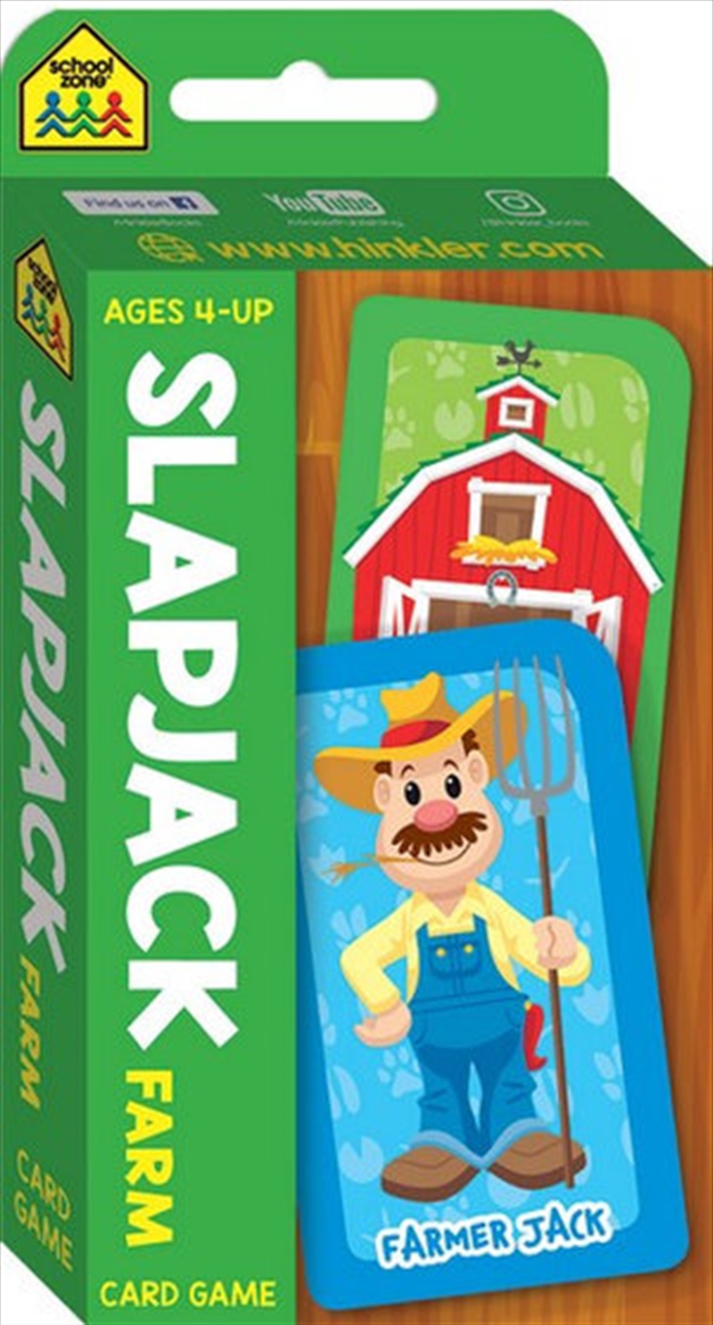 School Zone Slapjack Flash Card Game | Merchandise