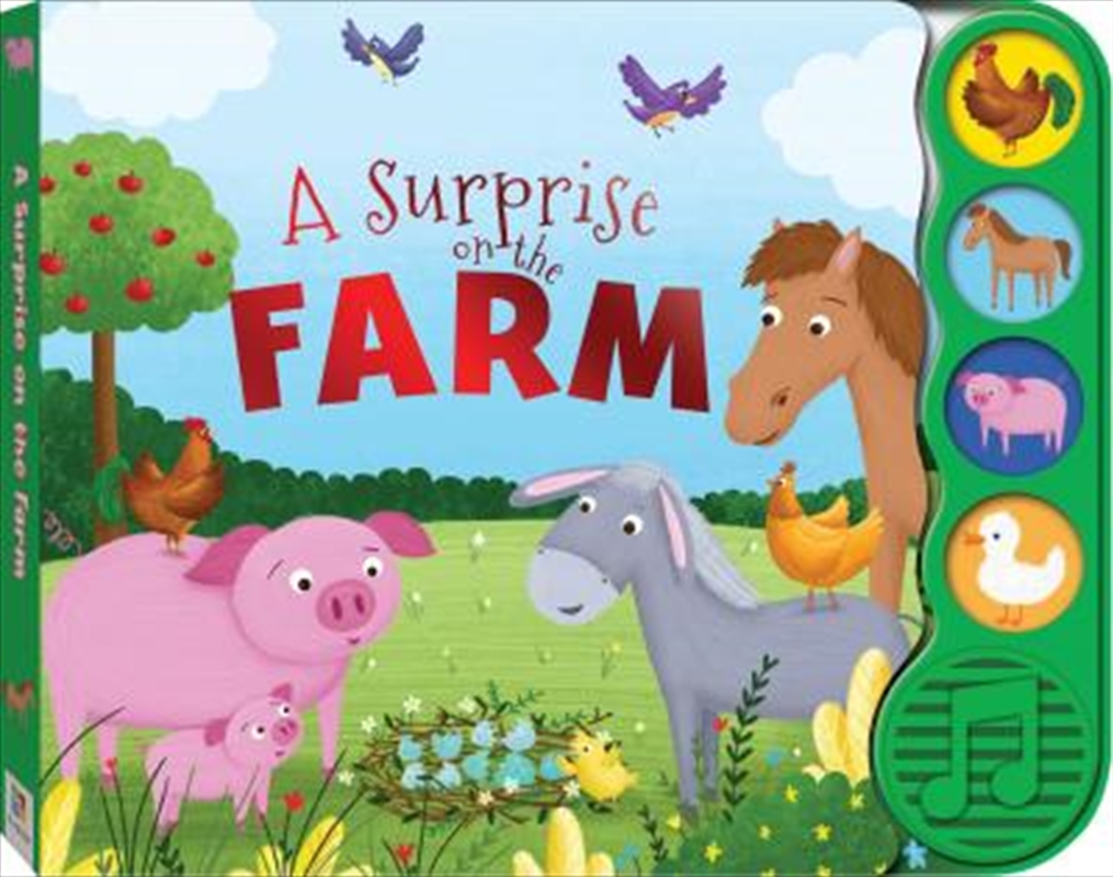 First Steps A Surprise on the Farm Sound Book | Board Book