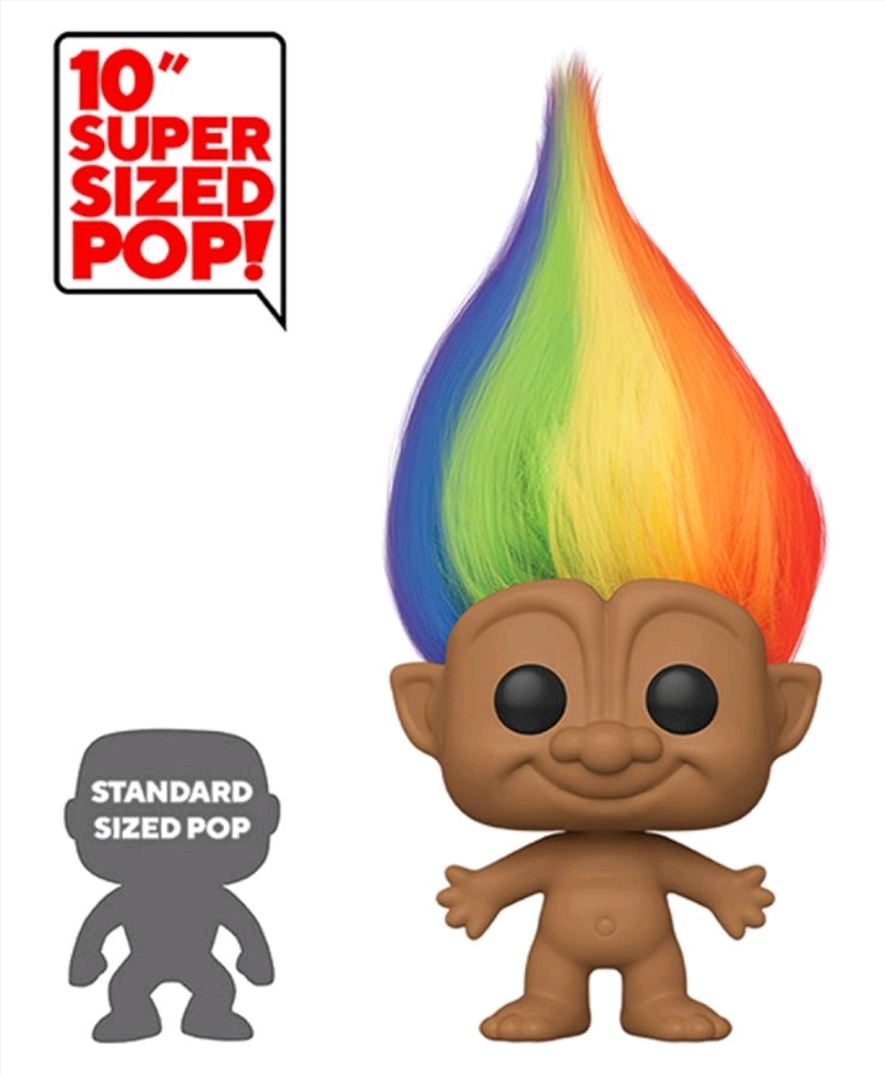 Trolls - Rainbow Troll with Hair 10" Pop! Vinyl/Product Detail/Movies