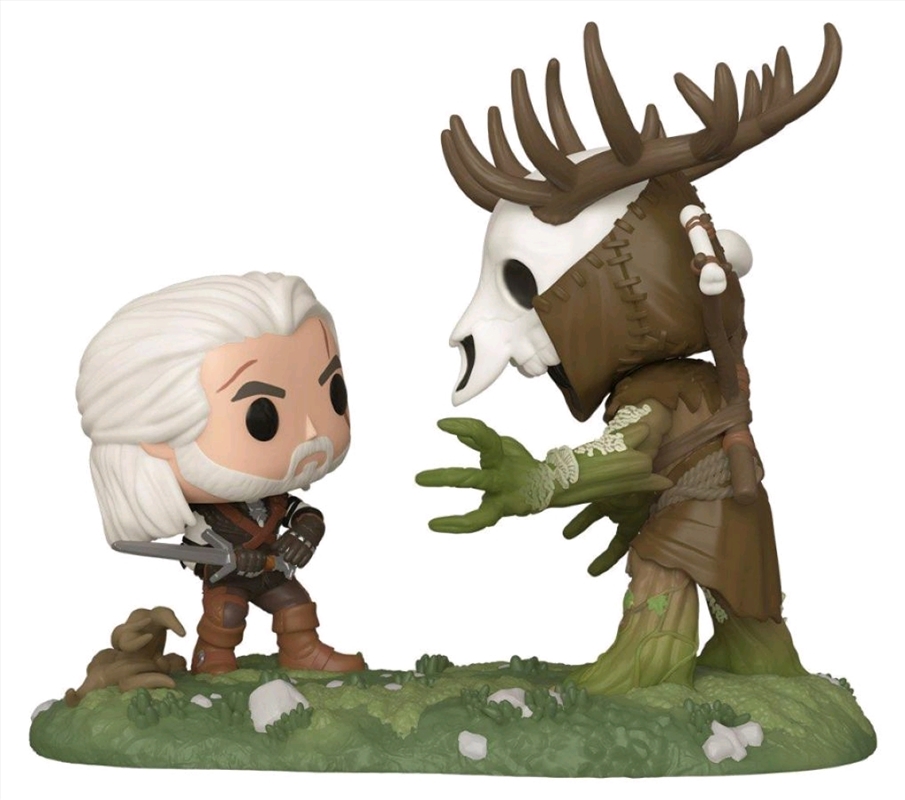The Witcher 3: The Wild Hunt - Geralt vs Leshen US Exclusive Pop! Moment [RS]/Product Detail/TV