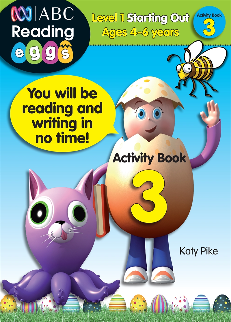 ABC Reading Eggs Level 1 Starting Out Activity Book 3 Ages 4-6/Product Detail/Reading