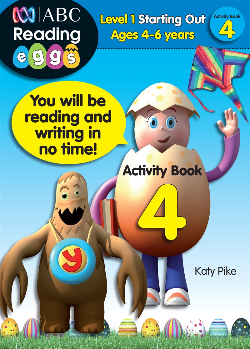 ABC Reading Eggs Level 1 Starting Out Activity Book 4 Ages 4-6/Product Detail/Reading