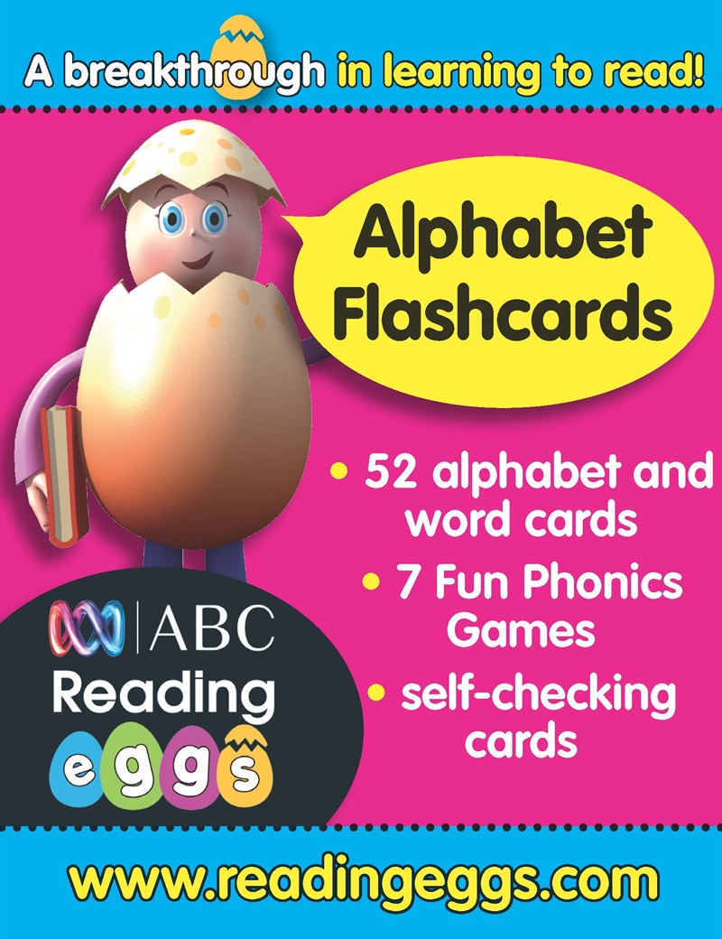 ABC Reading Eggs Level 1 Starting Out Alphabet Flashcards Ages 4-6/Product Detail/Reading
