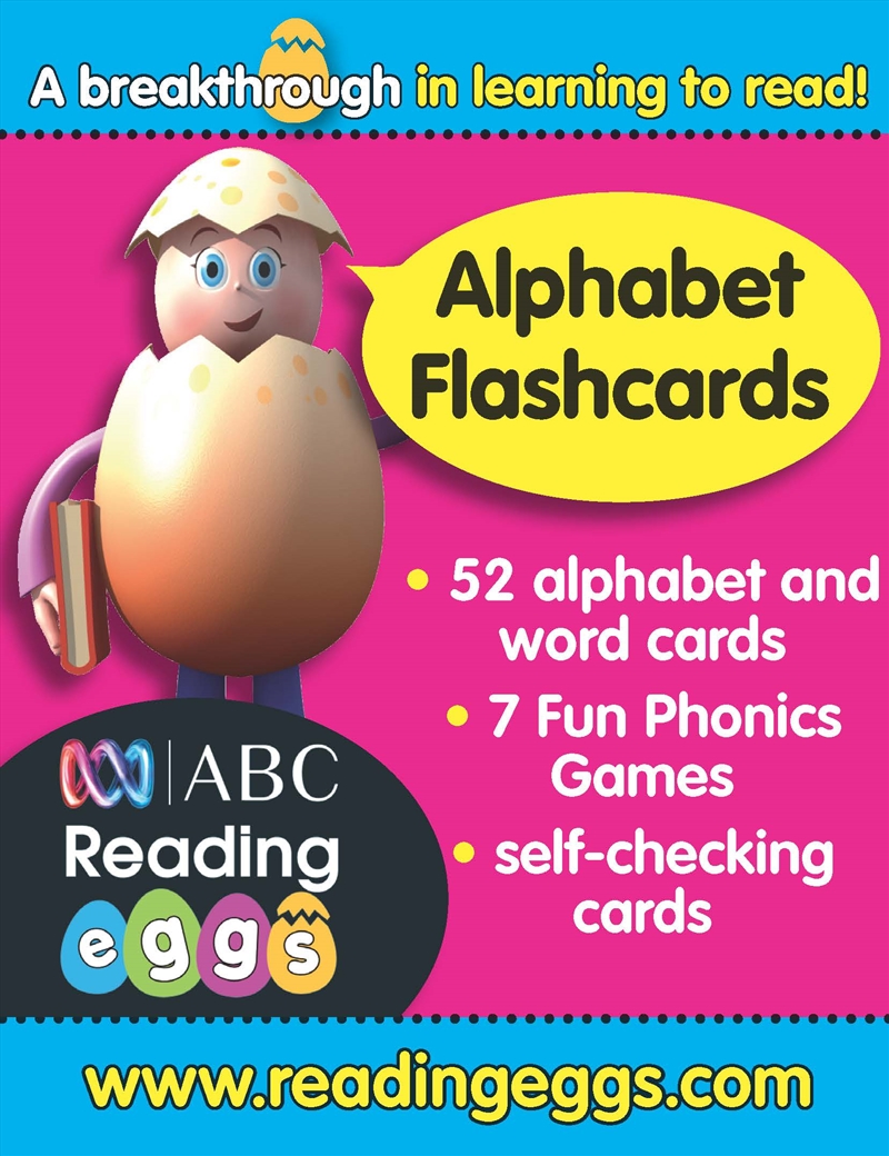 ABC Reading Eggs Level 1 Starting Out Alphabet Flashcards Ages 4-6/Product Detail/Reading