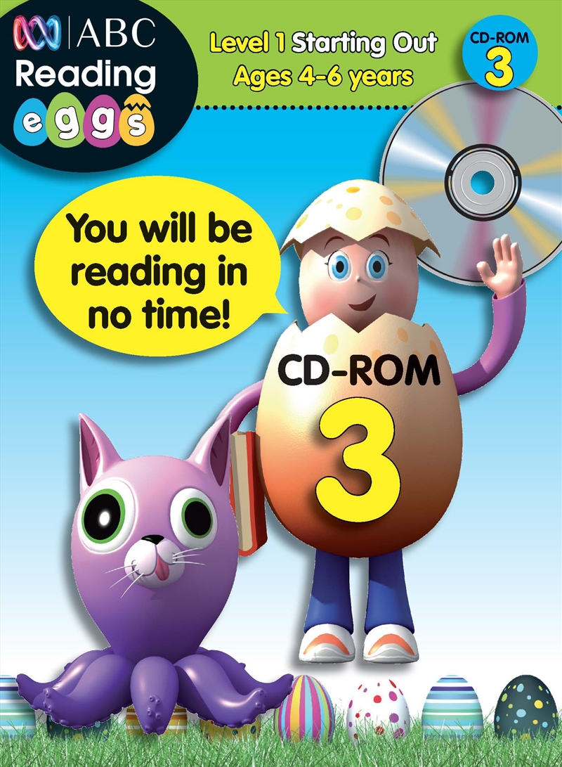 ABC Reading Eggs Level 1 Starting Out CD-ROM 3 Ages 4-6/Product Detail/Reading