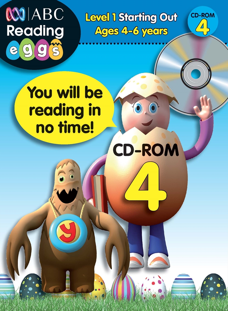 ABC Reading Eggs Level 1 Starting Out CD-ROM 4 Ages 4-6/Product Detail/Reading