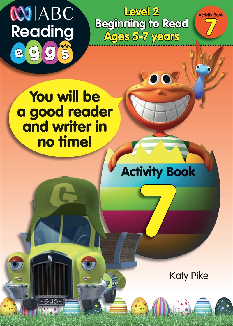 ABC Reading Eggs Level 2 Beginning to Read Activity Book 7 Ages 5-7/Product Detail/Reading