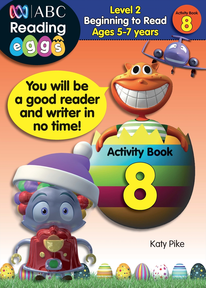 ABC Reading Eggs Level 2 Beginning to Read Activity Book 8 Ages 5-7/Product Detail/Reading