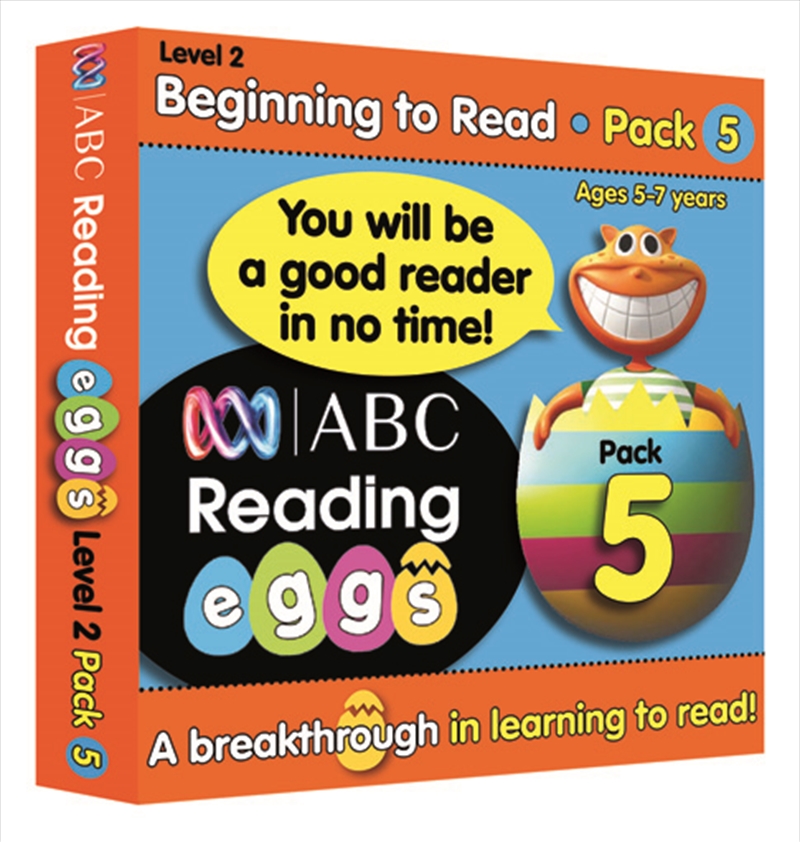 ABC Reading Eggs Level 2 Beginning to Read Book Pack 5 Ages 5-7/Product Detail/Reading