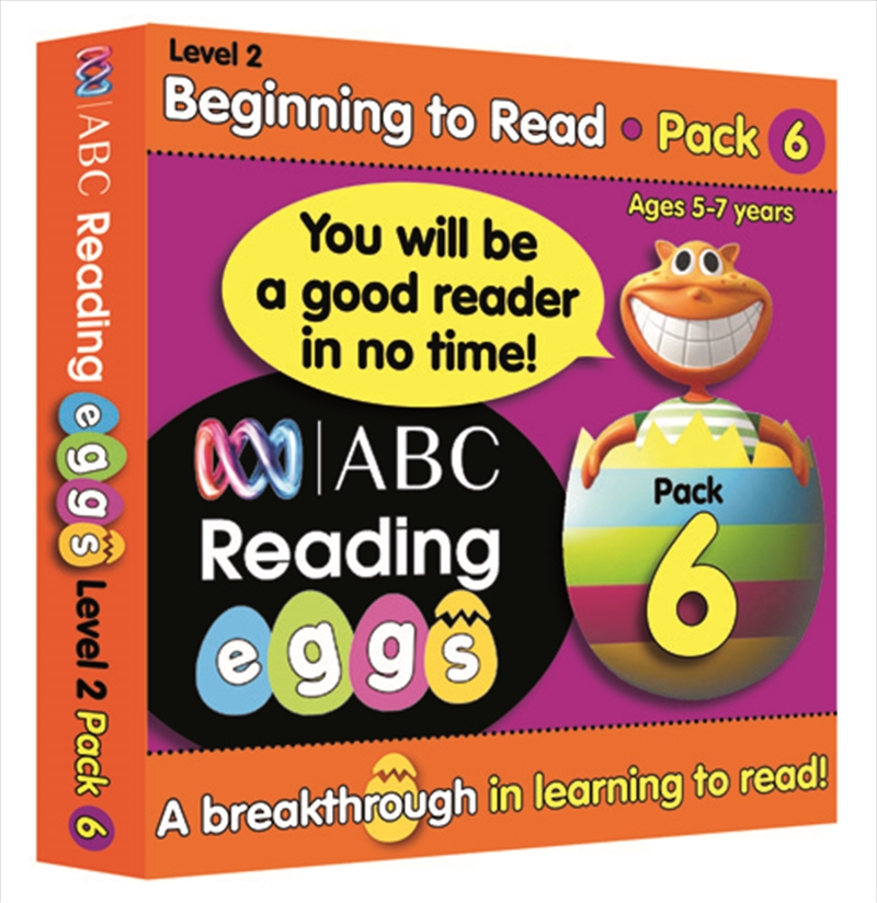 ABC Reading Eggs Level 2 Beginning to Read Book Pack 6 Ages 5-7/Product Detail/Reading
