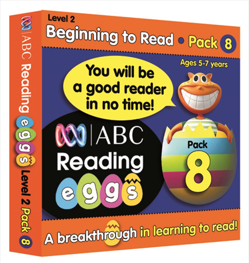 ABC Reading Eggs Level 2 Beginning to Read Book Pack 8 Ages 5-7/Product Detail/Reading