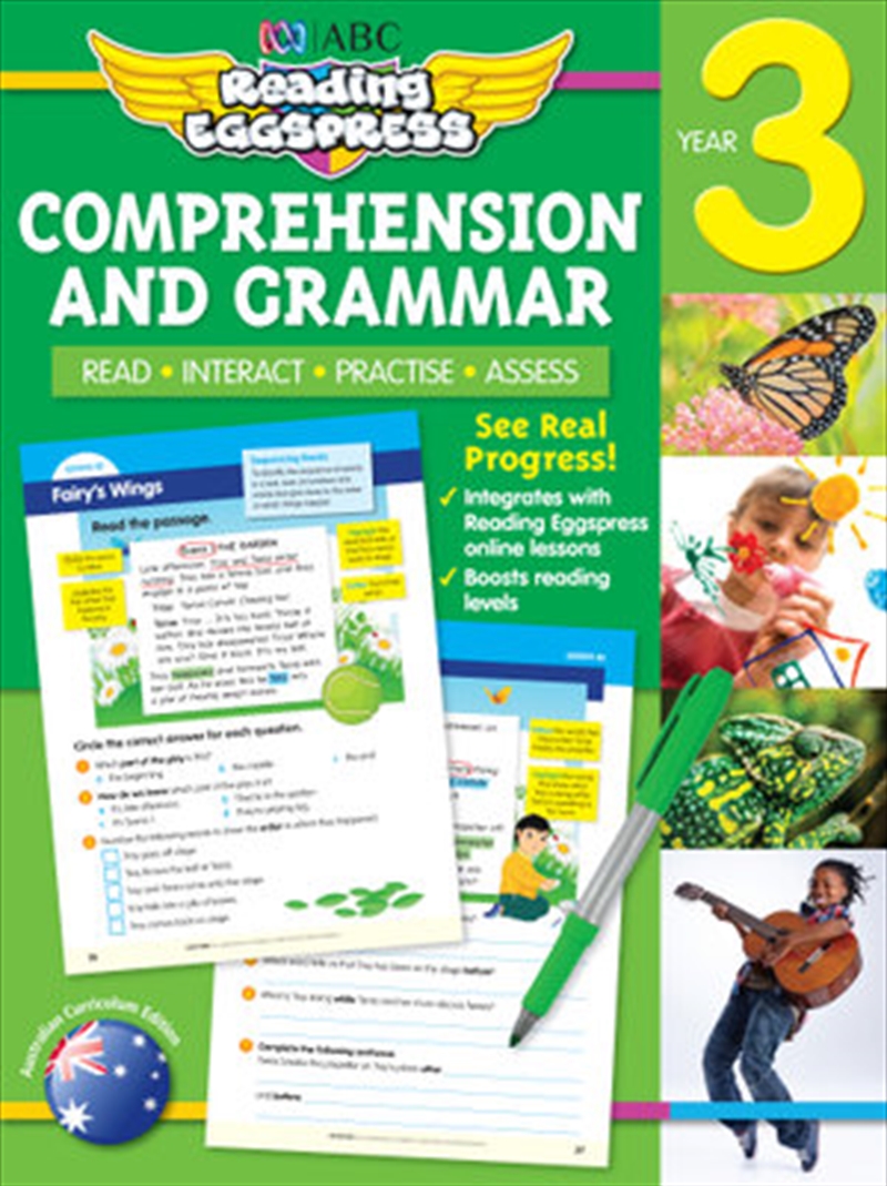 ABC Reading Eggspress Comprehension and Grammar Workbook Year 3/Product Detail/Reading