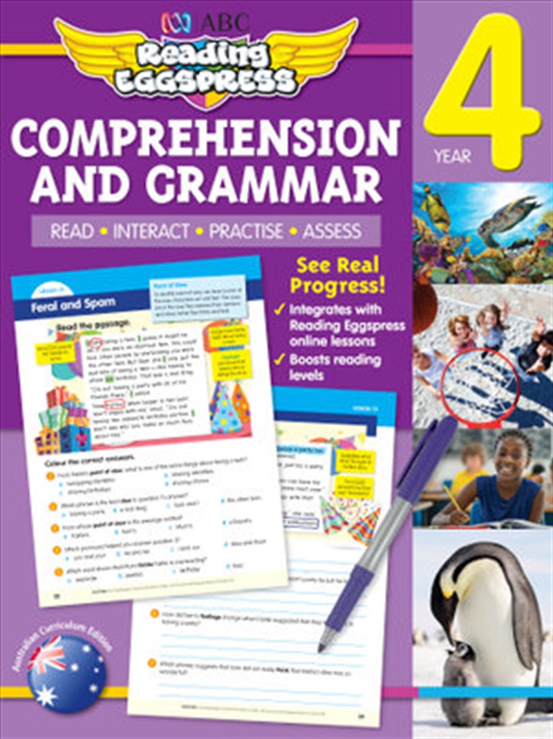 ABC Reading Eggspress Comprehension and Grammar Workbook Year 4/Product Detail/Reading