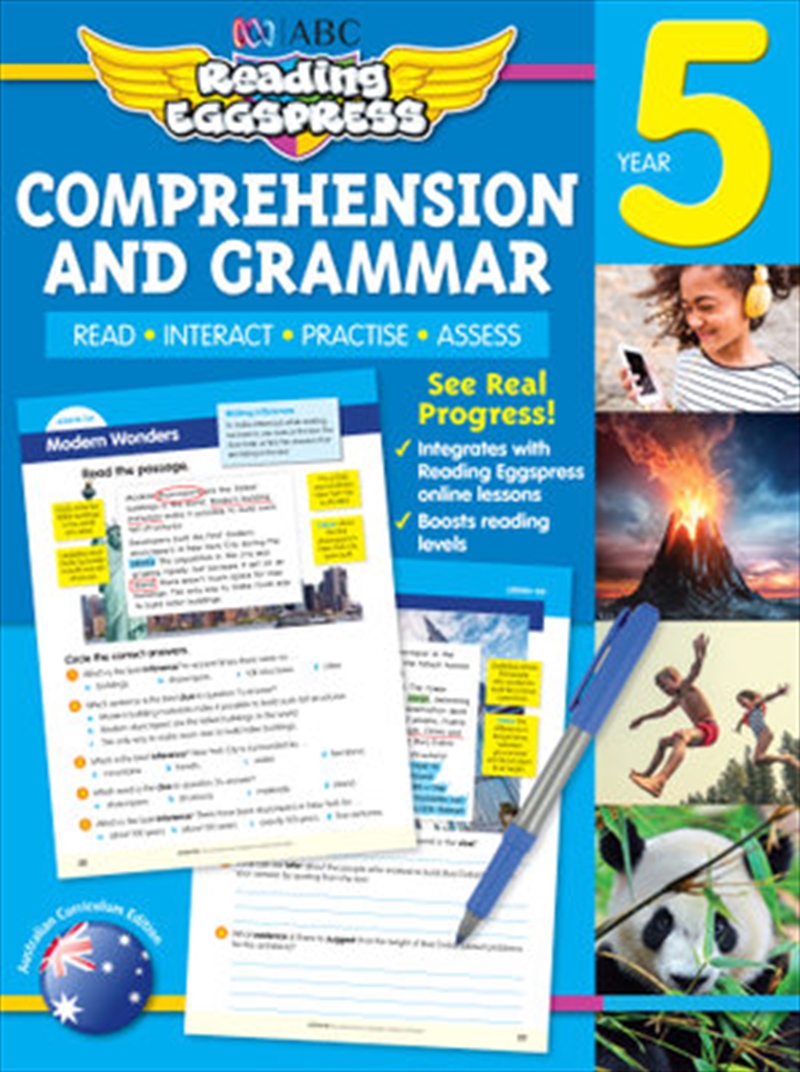 ABC Reading Eggspress Comprehension and Grammar Workbook Year 5/Product Detail/Reading