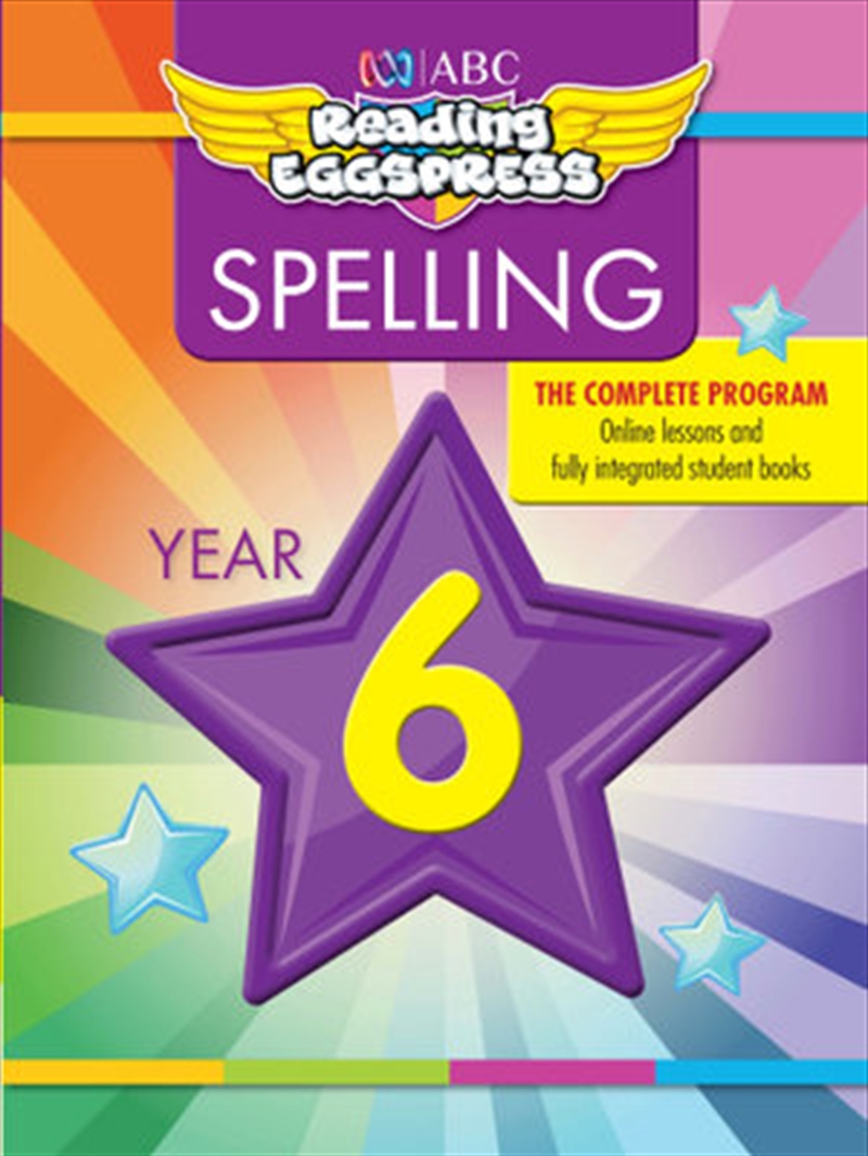 ABC Reading Eggspress Spelling Workbook Year 6 | Paperback Book