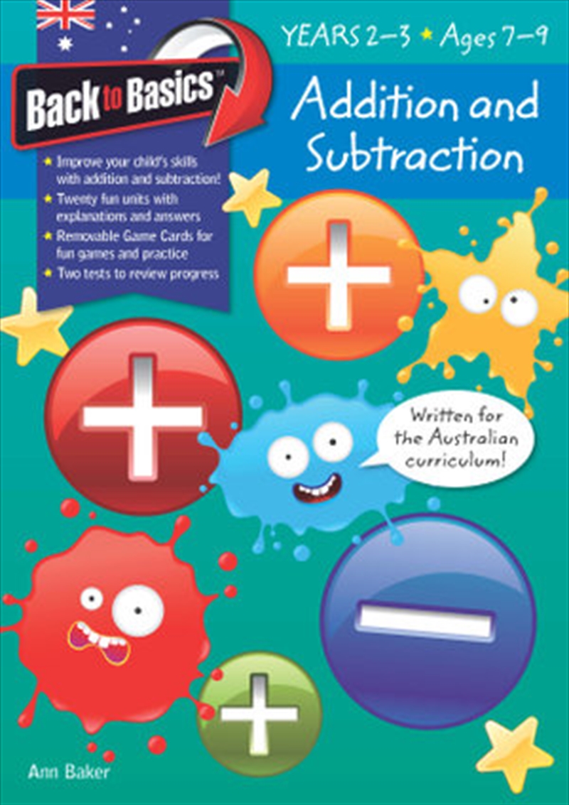 Back to Basics - Addition & Subtraction Years 2-3/Product Detail/Reading