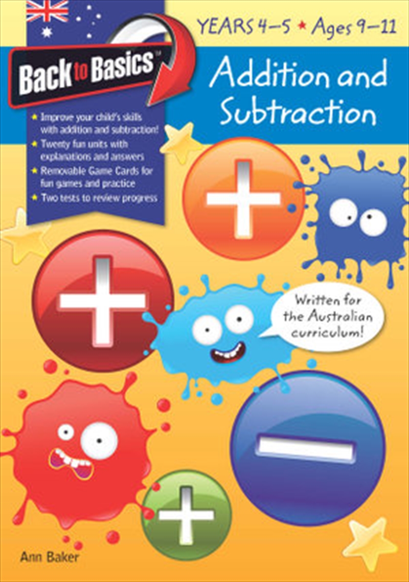 Back to Basics - Addition & Subtraction Years 4-5/Product Detail/Reading