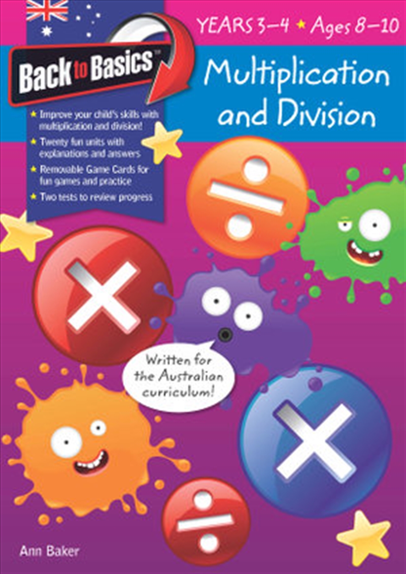 Back to Basics - Multiplication & Division Years 3-4/Product Detail/Reading