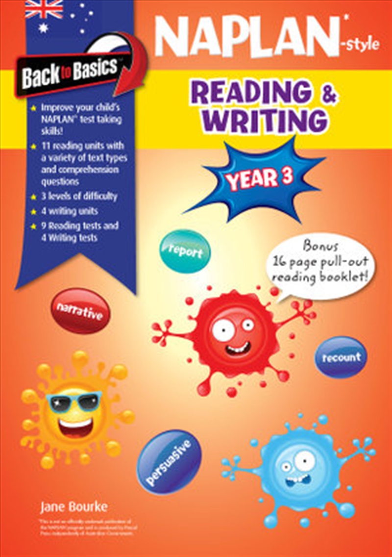 Back to Basics - Year 3 NAPLAN*-style Reading & Writing/Product Detail/Reading