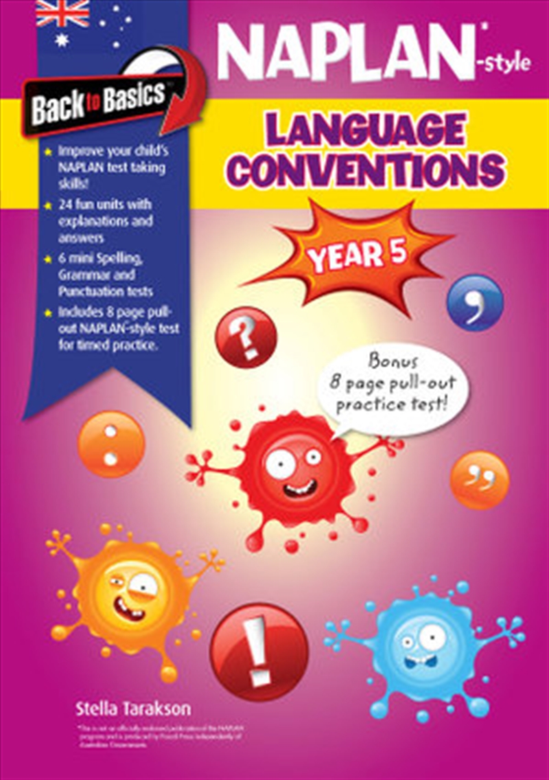 Back to Basics - Year 5 NAPLAN*-style Language conventions/Product Detail/Reading