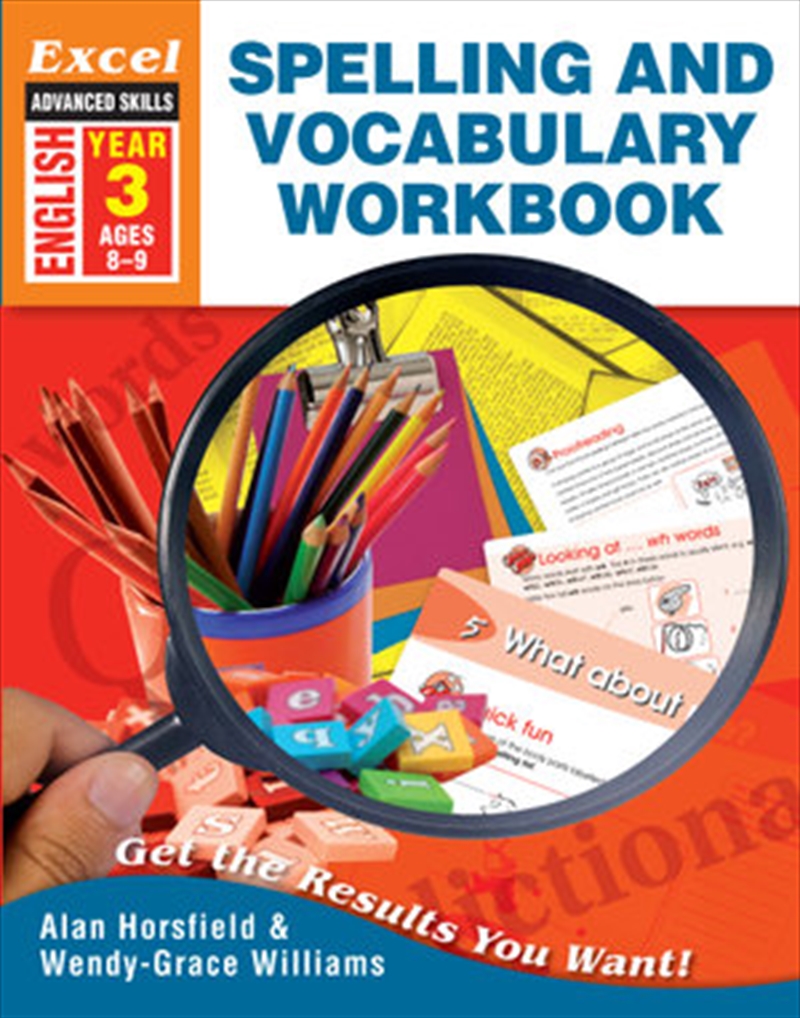 Excel Advanced Skills Workbook: Spelling and Vocabulary Workbook Year 3/Product Detail/Reading