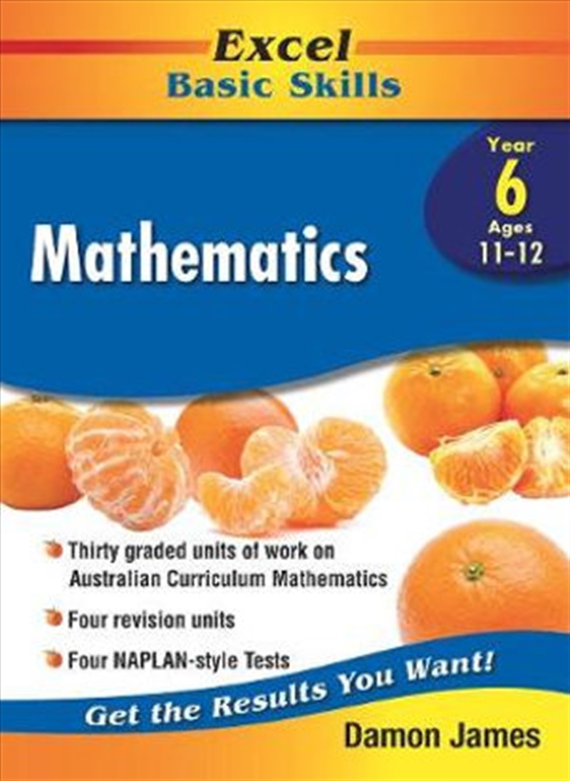 Excel Basic Skills: Mathematics Year 6/Product Detail/Reading