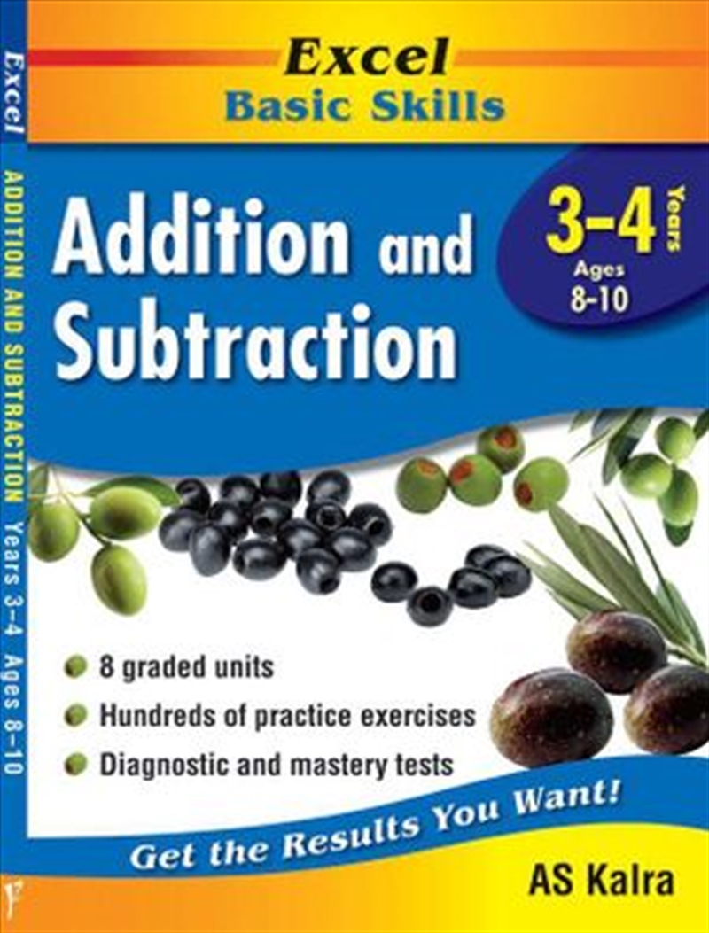Excel Basic Skills Workbook: Addition and Subtraction Years 3-4/Product Detail/Reading