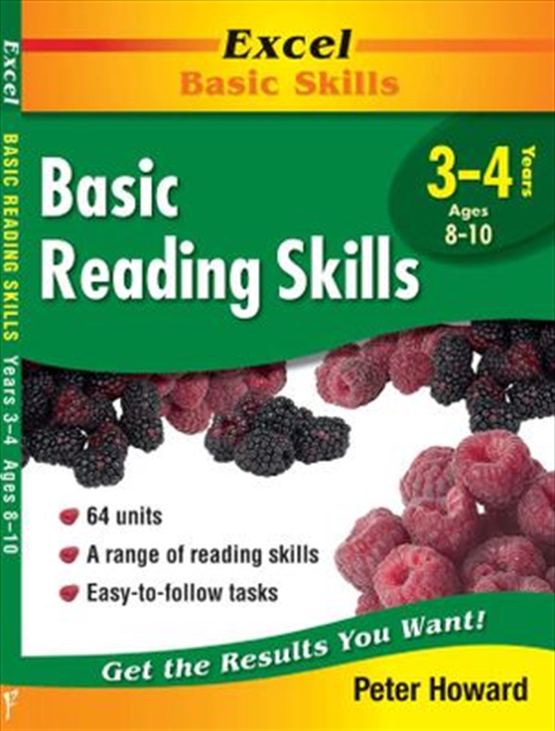 Excel Basic Skills Workbook: Basic Reading Skills Years 3-4/Product Detail/Reading