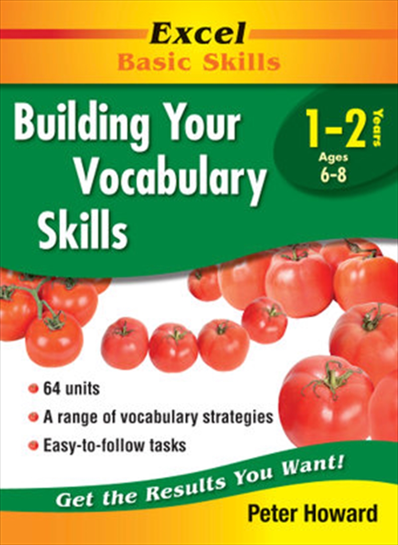 Excel Basic Skills Workbook: Building Your Vocabulary Skills Years 1-2/Product Detail/Reading