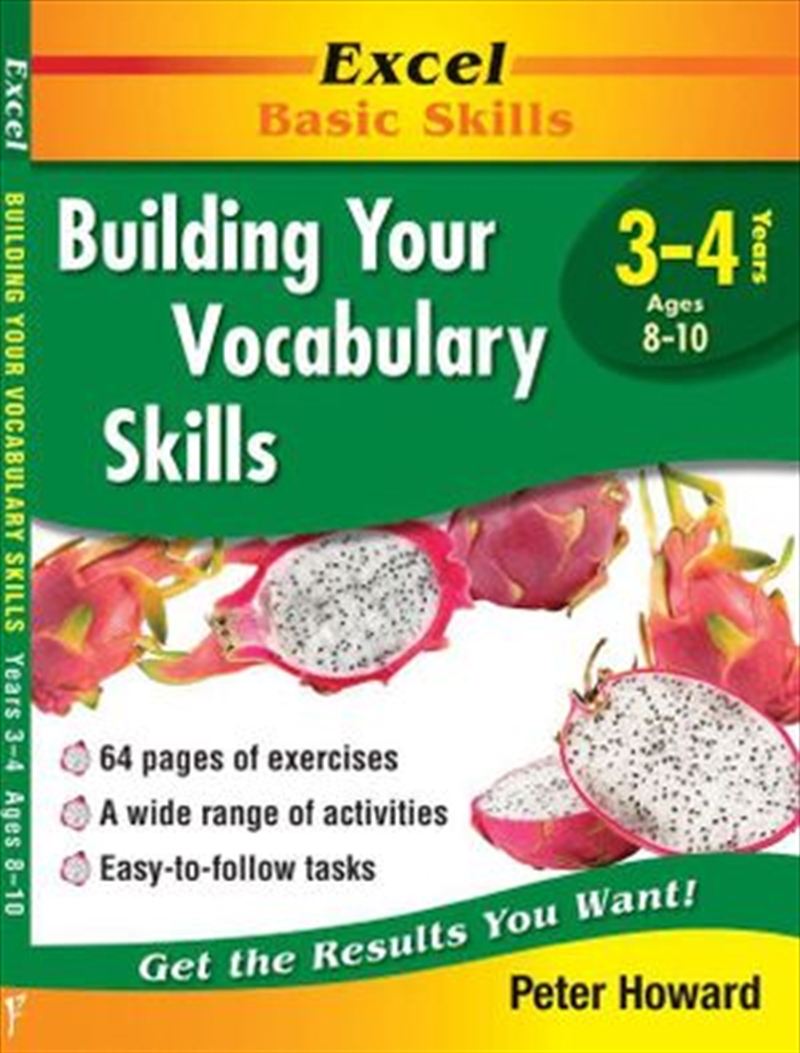 Excel Basic Skills Workbook: Building Your Vocabulary Skills Years 3-4/Product Detail/Reading