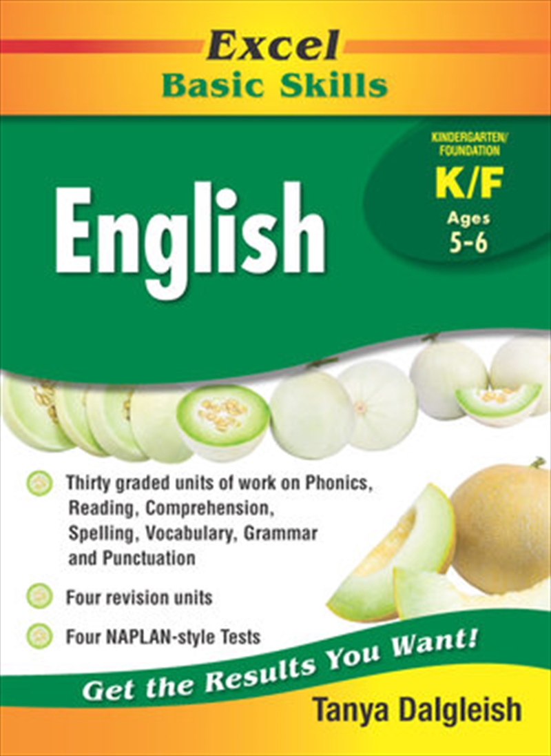 Excel Basic Skills Workbook: English Kindergarten/Foundation | Paperback Book
