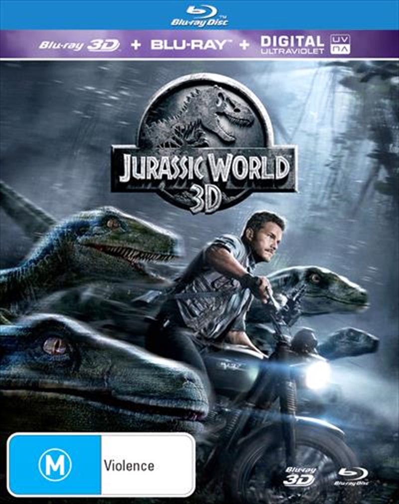 Jurassic World | 3D + 2D Blu-ray + UV | Blu-ray 3D