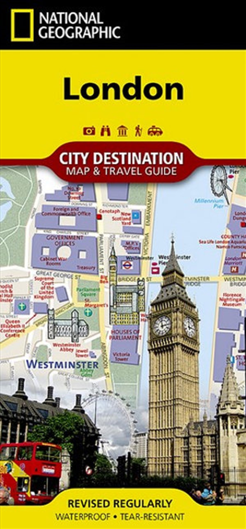 London City Destination Map - National Geographic Destination City Map/Product Detail/Geography