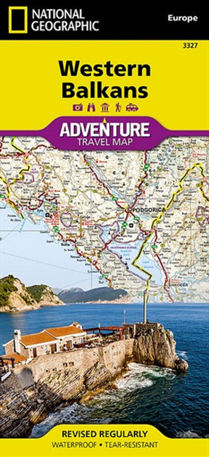 Western Balkans Adventure Map - National Geographic Adventure Map/Product Detail/Geography