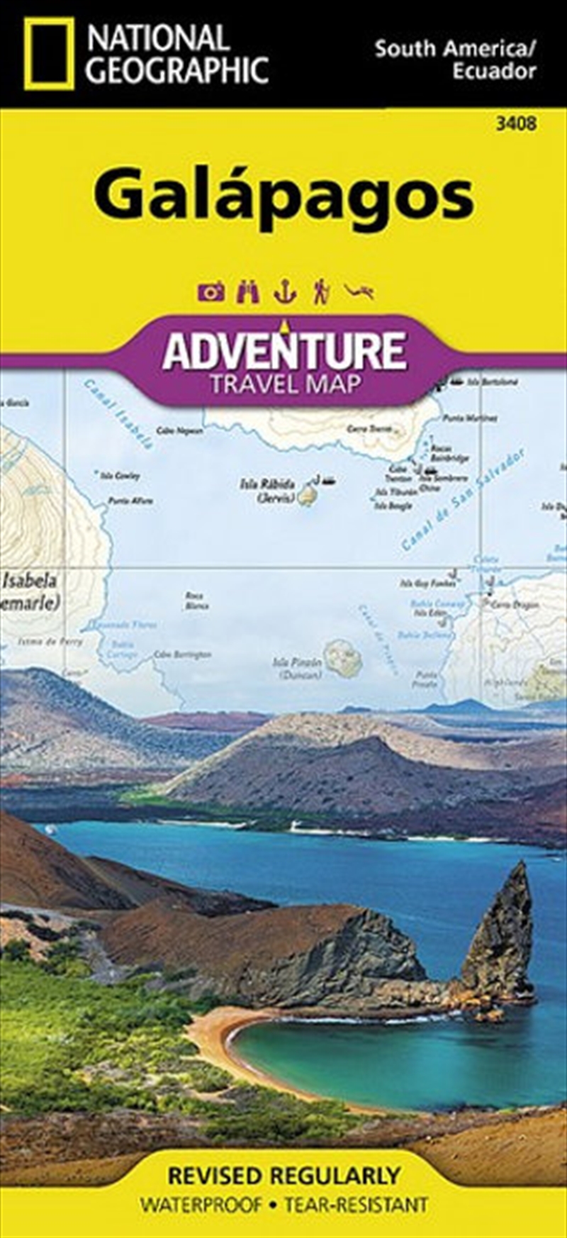 Galapagos Islands Adventure Map/Product Detail/Geography