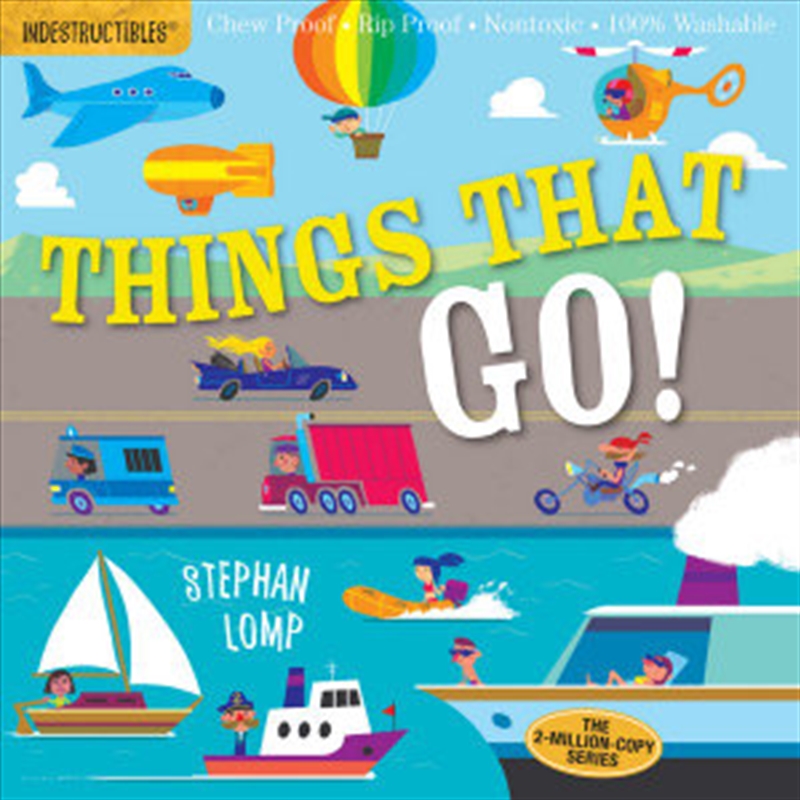 Indestructibles: Things That Go!/Product Detail/Kids Activity Books