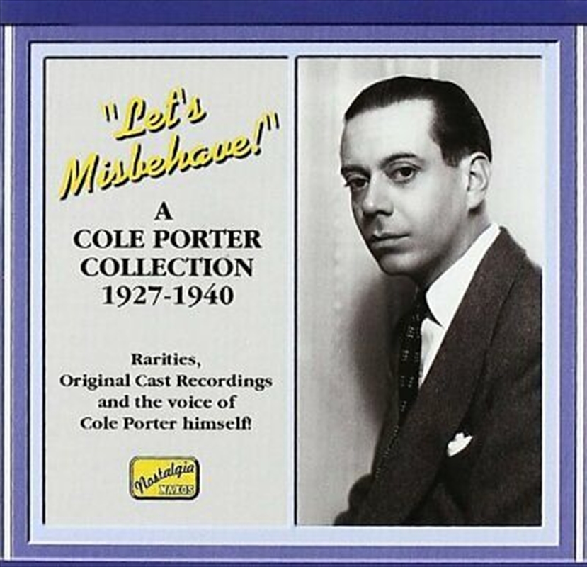 Cole Porter-Lets Misbehave/Product Detail/Music CD Albums & Vinyl Records